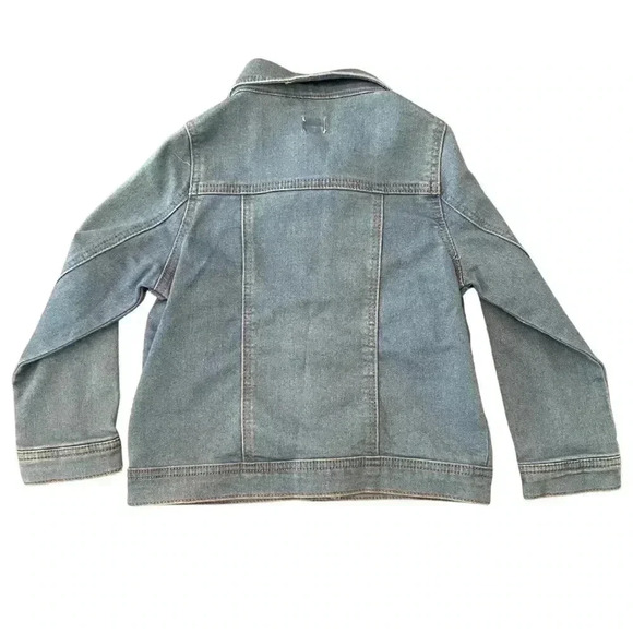 Disney Frozen Denim Jacket Size 7/8 - Picture 6 of 7